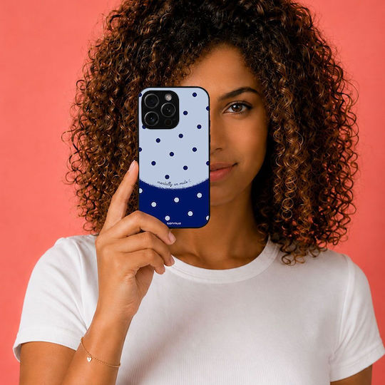 Калъф Sonique Delulu Polka Era Series Huawei Nova 10 Син Mentally