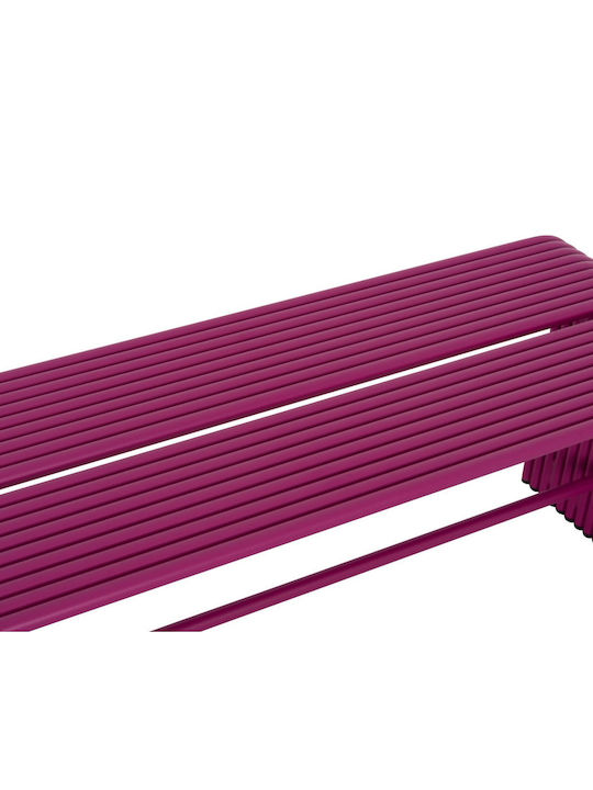 Bancă Exterior Metalic Violet