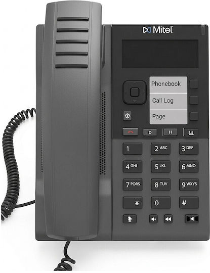 Mitel 6905 С Кабел IP Телефон Черен