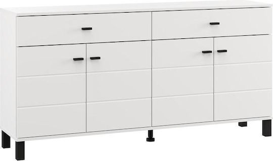 Μπουφές 154 Ξύλινος με Συρτάρια 154x35x78cm
