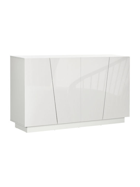 Sideboard Wooden White 150x40x88cm