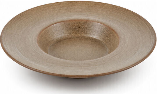 Yuk Plate Soup made of Porcelain 21.5cm 6pcs