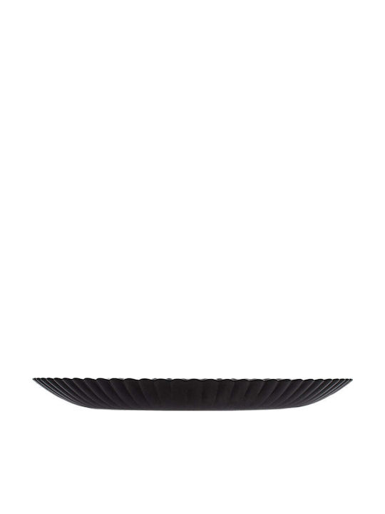 Luminarc Luminarc Servierplatte Für Wüste Schwarz Mit Einem Durchmesser Von 19cm