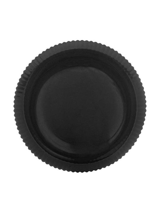 Luminarc Rundes Servierplatte Schwarz 25cm
