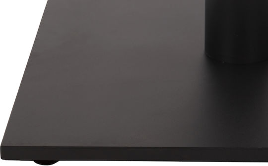 HomeMarkt Βάση Τραπεζιού Μπαρ Τραπέζι Γκρι 45x45x94cm
