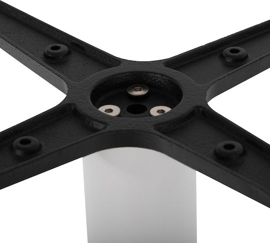 HomeMarkt Bar Table Base with Adjustable 45x45x107cm