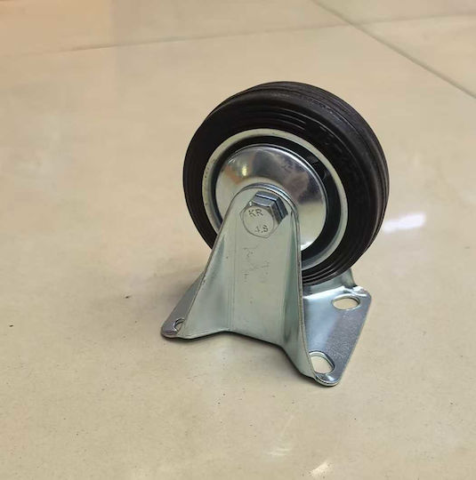 Furniture Wheel Silver 10x10cm