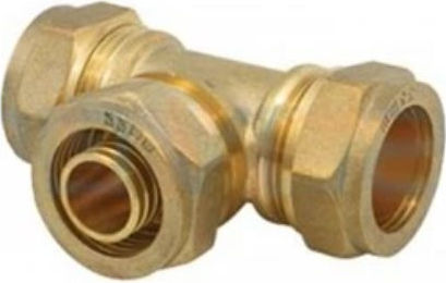 Pipe Tee Connection Solar Ø22 Cu Ø22 Pex Ø22 Cu