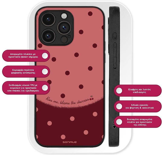 Sonique Delulu Polka Era Series Honor 70 Lite 5G Blame Cherries Case