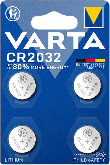 Varta Литиеви батерии за часовници CR2032 3V 10бр