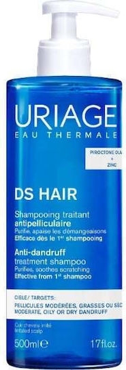 Uriage D S Hair Anti Σαμπουάν κατά της Πιτυρίδας για Λιπαρά Μαλλιά 500ml
