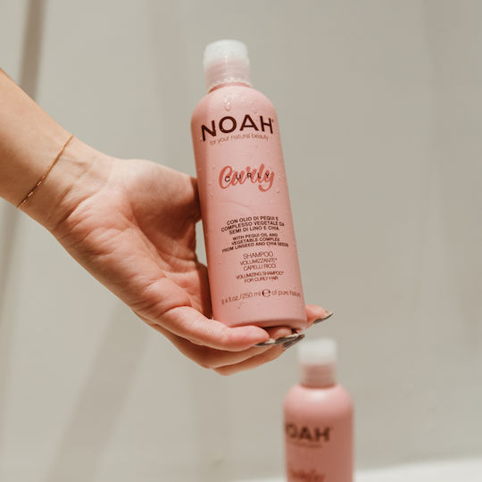 Noah for Beauty Curly Σαμπουάν Όγκου για Σγουρά Μαλλιά 250ml