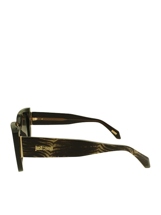 Just Cavalli Women Sunglasses with Black Frame and Gray Lens JC195V 700Y