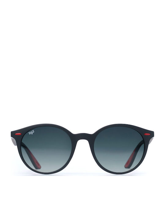 OJO Sunglasses Round Auga Sonnenbrillen Μαύρα mit Kunststoff Gestell OJO Sunglasses Round Auga Sonnenbrillen Μαύρα mit Kunststoff Gestell