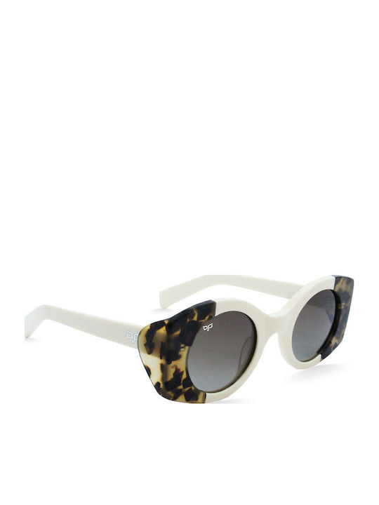 OJO Sunglasses Sonnenbrillen Λευκά mit Kunststoff Gestell OJO Sunglasses Sonnenbrillen Λευκά mit Kunststoff Gestell
