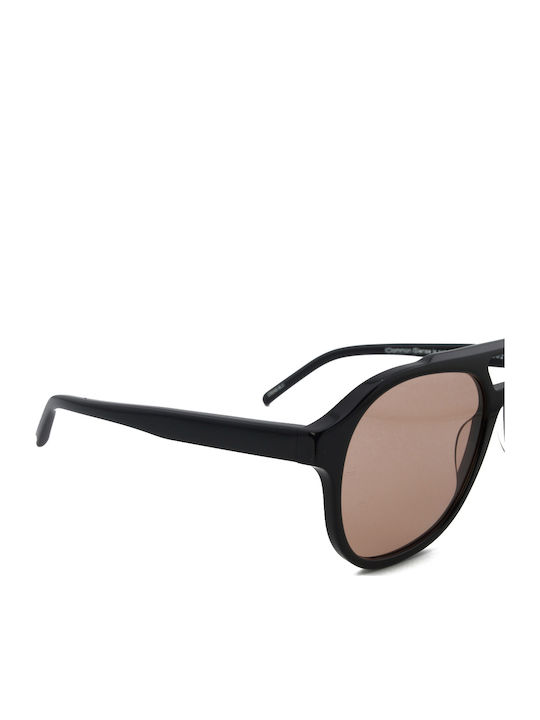 Men's Sunglasses with Black Frame and Black Lens