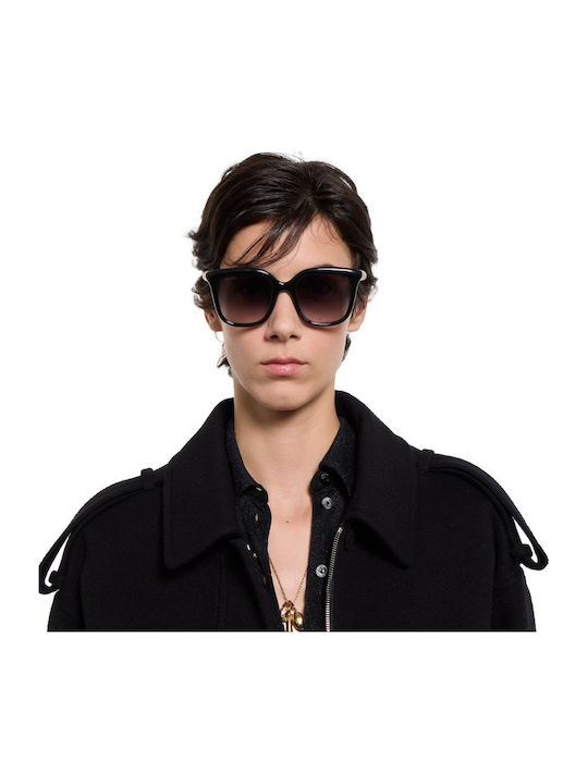 Gucci Унисекс Слънчеви Очила с Червена Пластмасова Рамка и Червени Стъкла GG2058S 003