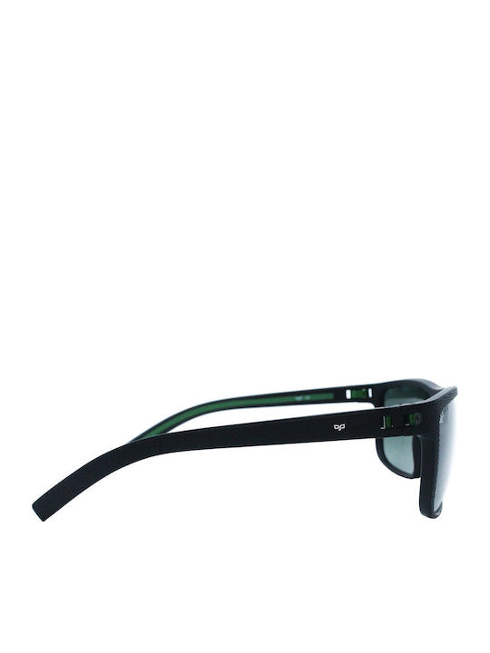 OJO Sunglasses Square Begi Unisex Γυαλιά Ηλίου με Κοκκάλινο Σκελετό Green Ντεγκραντέ Polarized 44OMN73042