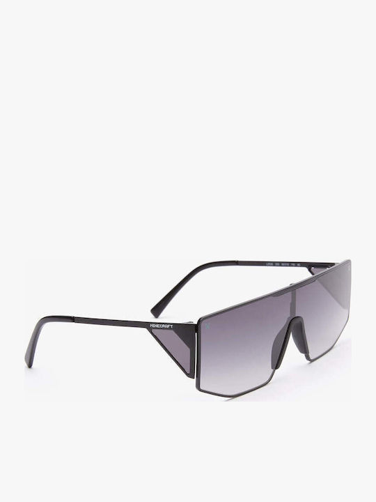 Lacoste Unisex Sunglasses With Black Metallic Frame And Black Lens L253S-002