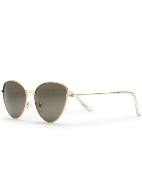 Chpo Lisa Women's Sunglasses with Metal Frame Gold 16133BA