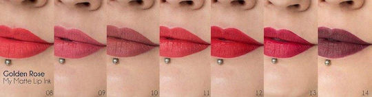 Golden Rose My Matte Lip Ink Liquid Lipstick Matte 11 5gr