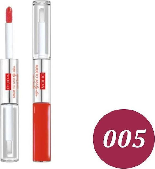 Pupa Made To Last Lip Duo Lang anhaltend Flüssig Lippenstift Matt 005 4ml