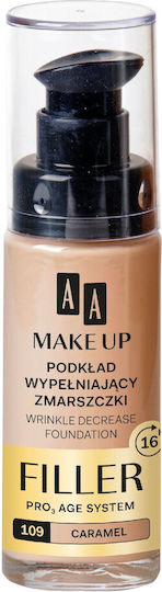 Aa Make Up Filler Wrinkle-filling Foundation 109 Caramel 30ml