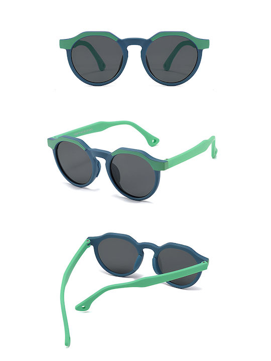 Techsuit Παιδικά Γυαλιά Ηλίου με Polarized Φακό Γκρι