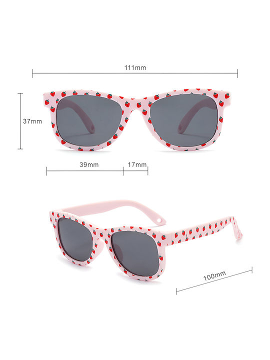 Techsuit Kids Sunglasses With Polarized Gray Lens