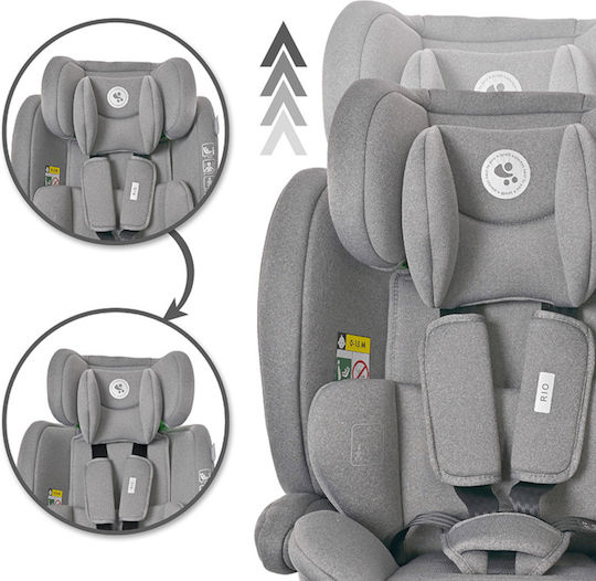 Lorelli Rio Καθισματάκι Αυτοκινήτου με Isofix Μαύρο