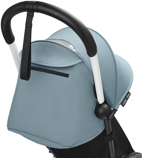 Stokke YOYO³ Baby Stroller Suitable from 6+ Months Frame Colour Black / pack Aqua 6.2kg