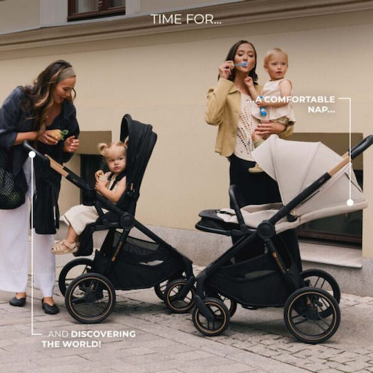 Kinderkraft Nea 2 Бебешка количка 2 в 1 Platinum Grey