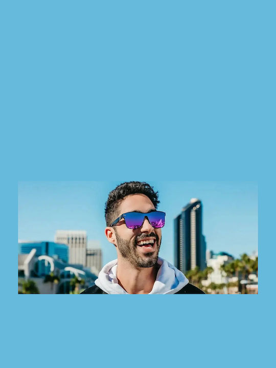 Smith Unisex Ochelari De Soare Cu Culoare Full Face Neagră Și Lentilă Polarized Oglindă Neagră