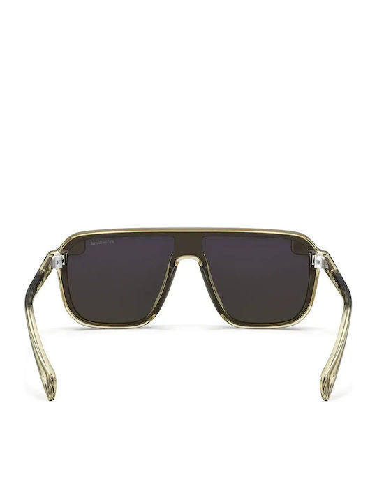 Smith Unisex Γυαλιά Ηλίου με Ροζ Σκελετό και Ροζ Polarized Καθρέφτη Φακό