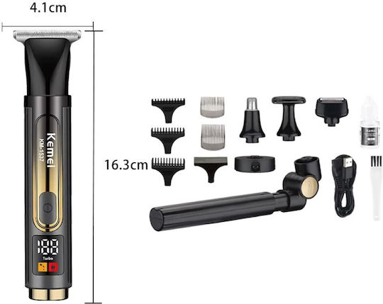 Kemei KM-1537 Electric Shaver Face / Body Rechargeable
