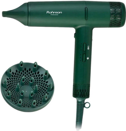 Rohnson Πιστολάκι Μαλλιών με Φυσούνα 2000W