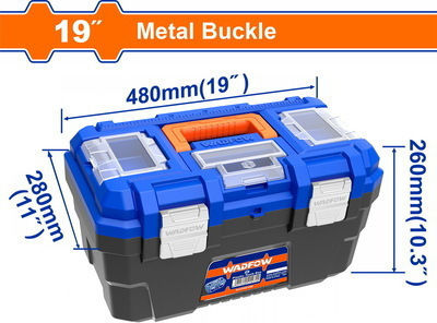 Wadfow Valiză pentru scule Plastic