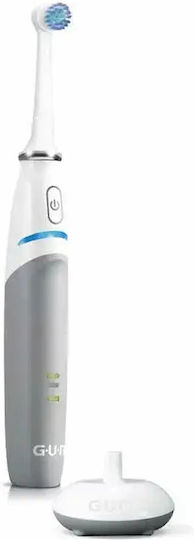 GUM Powercare Sensitive Professional Expertise 4200 Periuță de dinți electrică cu Temporizator și Senzor de Presiune Gri