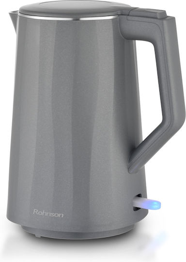 Rohnson Kettle 1.7lt 2200W Grey