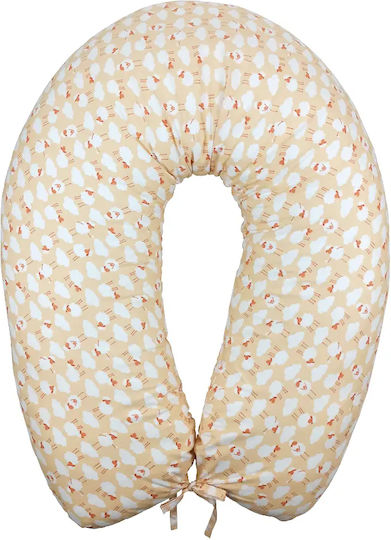 Baby Star Pregnancy & Breastfeeding Pillow Beige D058Lamb 180cm