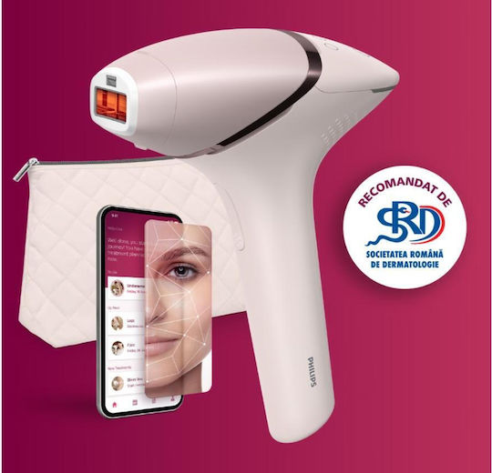Philips Lumea IPL Series 7000 Αποτριχωτική Μηχανή Epilator για Πρόσωπο & Σώμα BRI976/00