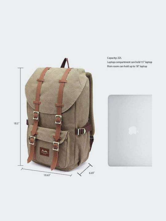 Kaukko Backpack 22.5lt Χακί