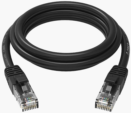Orico Direct Attach Copper Cat.6 (Gigabit) Καλώδιο Δικτύου Ethernet εξωτερικού χώρου 8m Μαύρο
