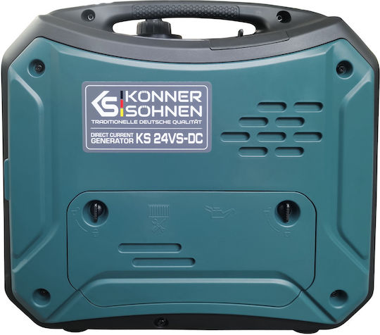 Könner & Söhnen Gasoline Generator Four-Stroke with Manual Starter