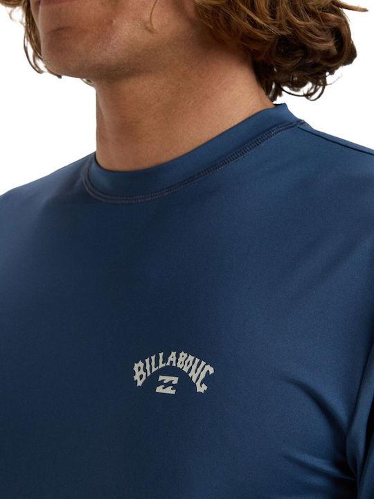 Billabong Arch UPF 50+ Men's Short Sleeve Sun Protection Shirt Blue