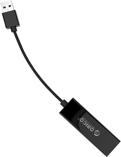 Orico UTJ-U3 USB Netzwerkadapter mit Verkabelter Verbindung Gigabit Ethernet