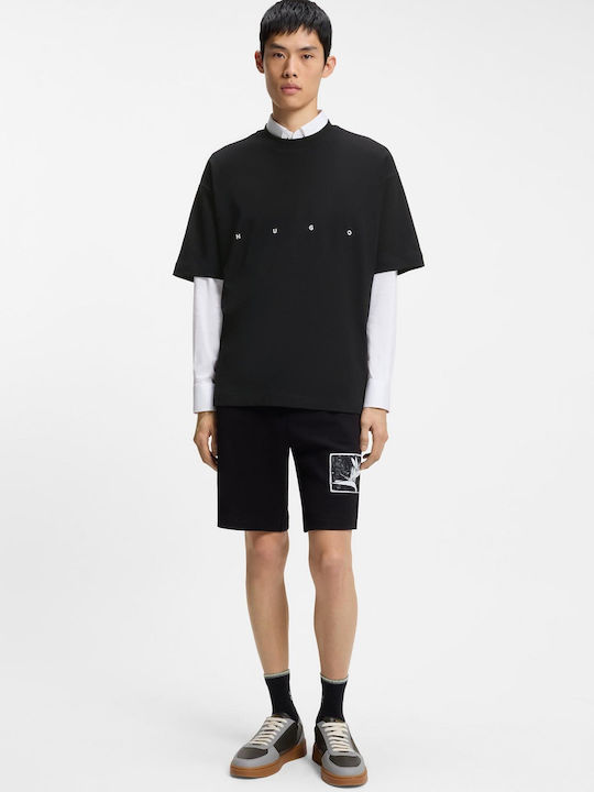 Herrenblusen T-Shirt Schwarz