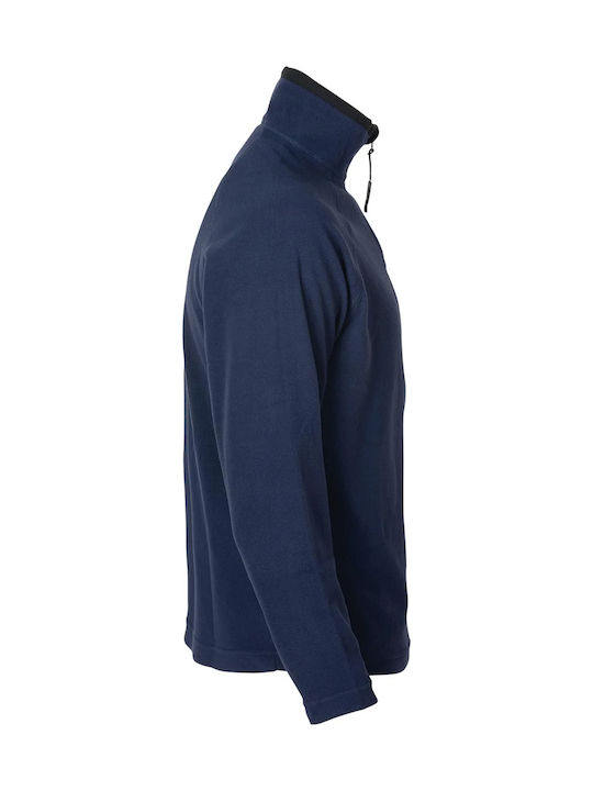 Arbeitshemden und T-Shirts mit reflektierenden Bändern Fleece Isothermisch Verno 200gr 127145 STOP Dunkelblau
