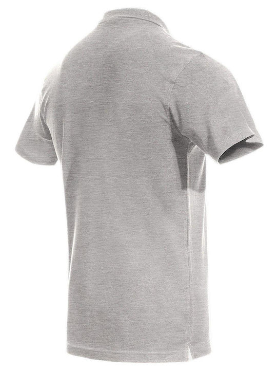 Naos Μπλουζάκι Πόλο Stenso 02002075 Gray Melange
