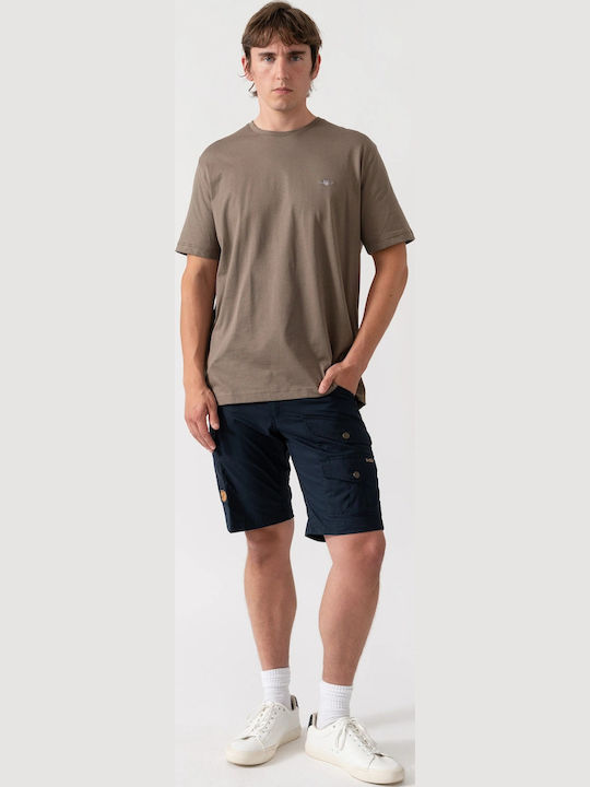 Tricou Shield Faded Taupe